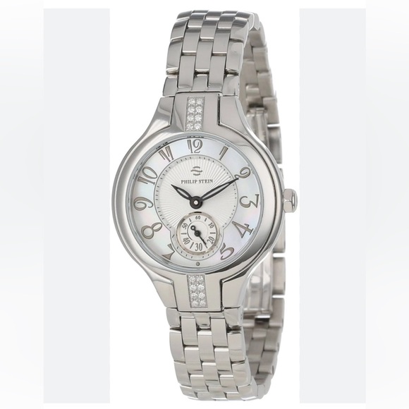 Set Philip Stein Stainless Steel women’s quartz plus Slim Sleep bracelet - Picture 4 of 13